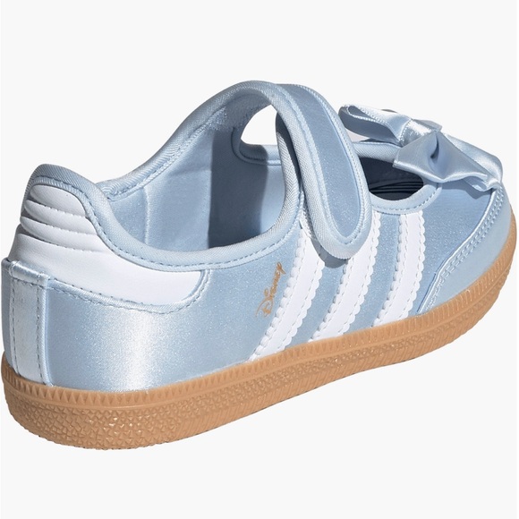 Adidas x Disney Alice in Wonderland  Light Blue Dress Shoes with Bow - Picture 4 of 8